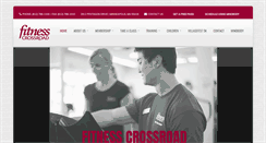 Desktop Screenshot of fitnesscrossroad.com
